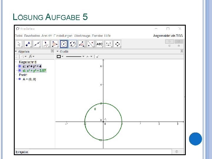 LÖSUNG AUFGABE 5 