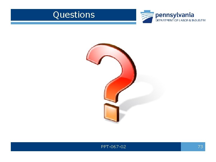 Questions PPT-067 -02 73 