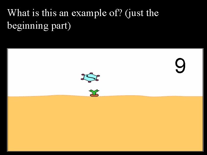 What is this an example of? (just the beginning part) 9 