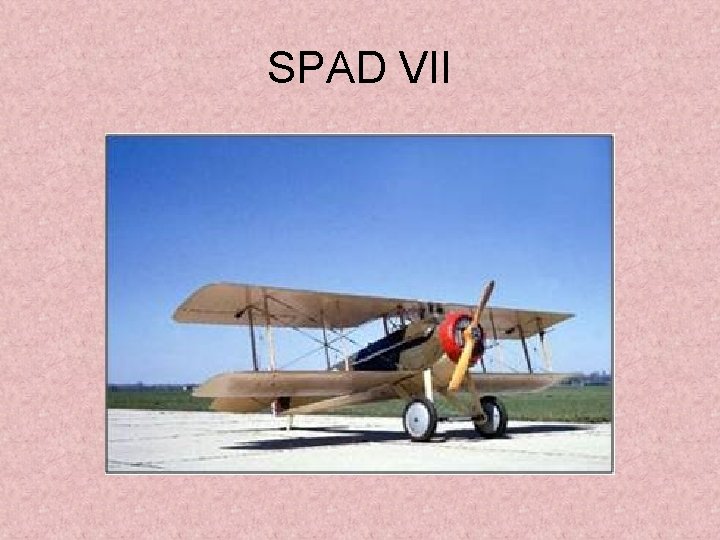 SPAD VII 