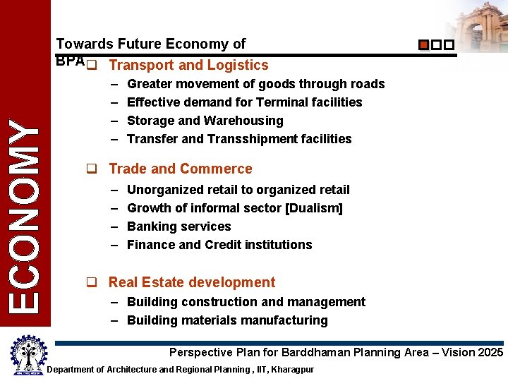 Towards Future Economy of BPAq Transport and Logistics – – Greater movement of goods