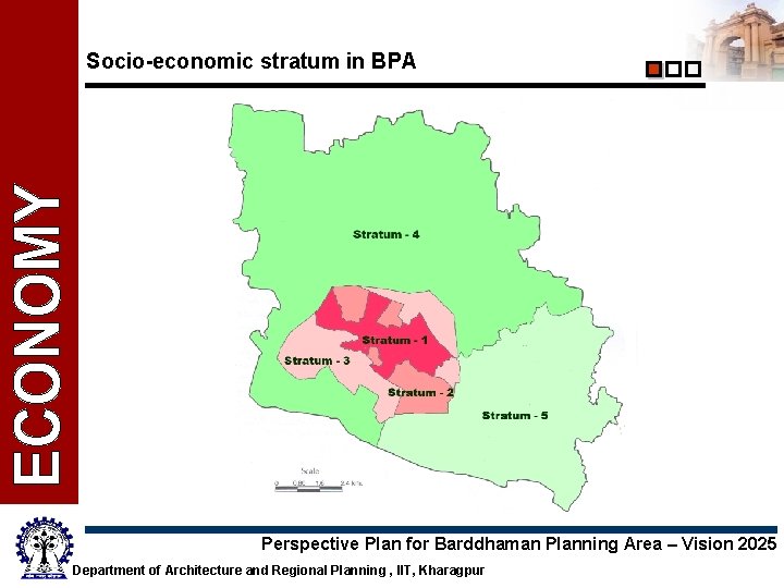 Socio-economic stratum in BPA Perspective Plan for Barddhaman Planning Area – Vision 2025 Department