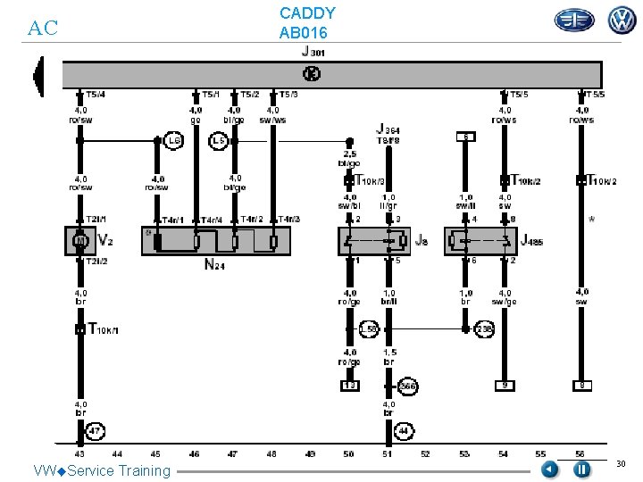 AC VW◆Service Training CADDY AB 016 30 AC VW◆Service Training CADDY AB 016 30