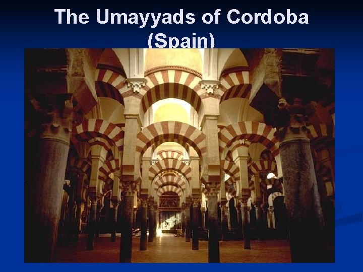 The Umayyads of Cordoba (Spain) 
