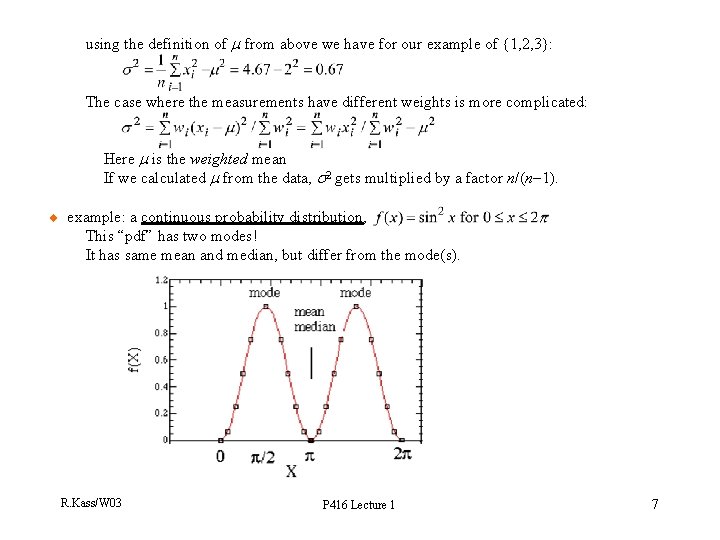 using the definition of from above we have for our example of {1, 2,