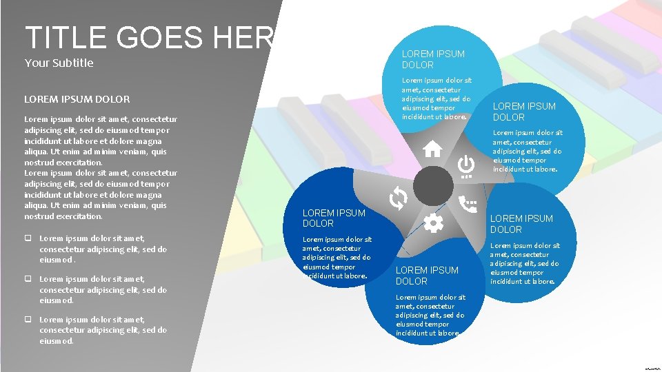 TITLE GOES HERE Your Subtitle LOREM IPSUM DOLOR Lorem ipsum dolor sit amet, consectetur TITLE GOES HERE Your Subtitle LOREM IPSUM DOLOR Lorem ipsum dolor sit amet, consectetur
