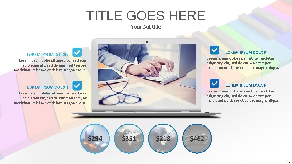TITLE GOES HERE Your Subtitle LOREM IPSUM DOLOR Lorem ipsum dolor sit amet, consectetur TITLE GOES HERE Your Subtitle LOREM IPSUM DOLOR Lorem ipsum dolor sit amet, consectetur