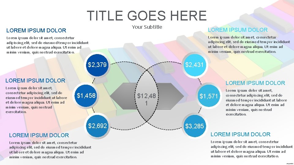 TITLE GOES HERE Your Subtitle LOREM IPSUM DOLOR Lorem ipsum dolor sit amet, consectetur TITLE GOES HERE Your Subtitle LOREM IPSUM DOLOR Lorem ipsum dolor sit amet, consectetur