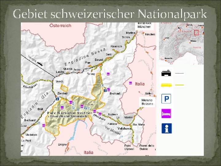 Gebiet schweizerischer Nationalpark 