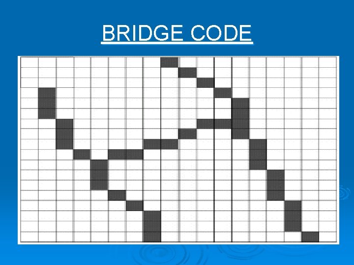 BRIDGE CODE 