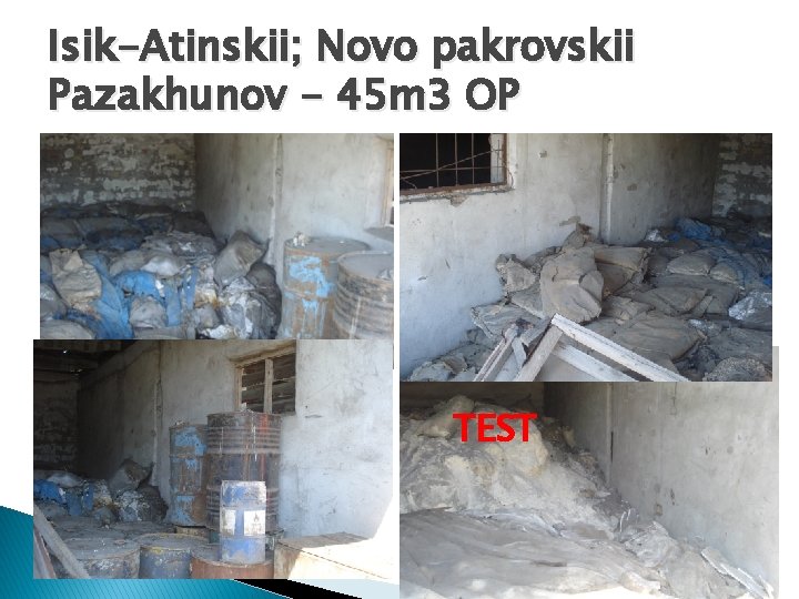 Isik-Atinskii; Novo pakrovskii Pazakhunov - 45 m 3 OP TEST 