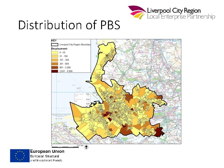 Distribution of PBS 