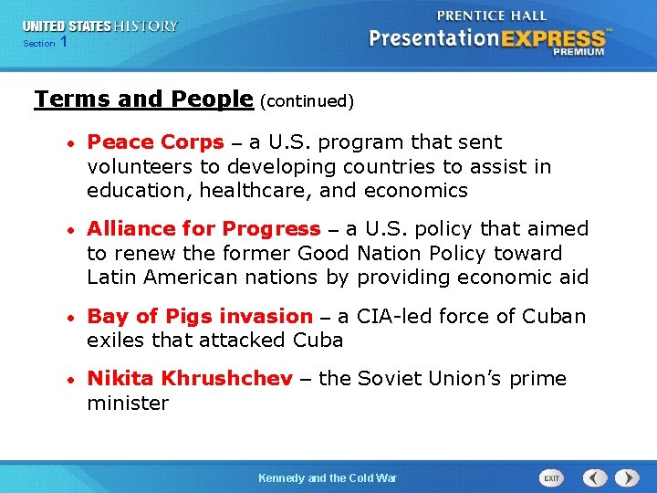 Chapter Section 1 25 Section 1 Objectives Explain