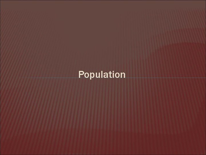 Population 