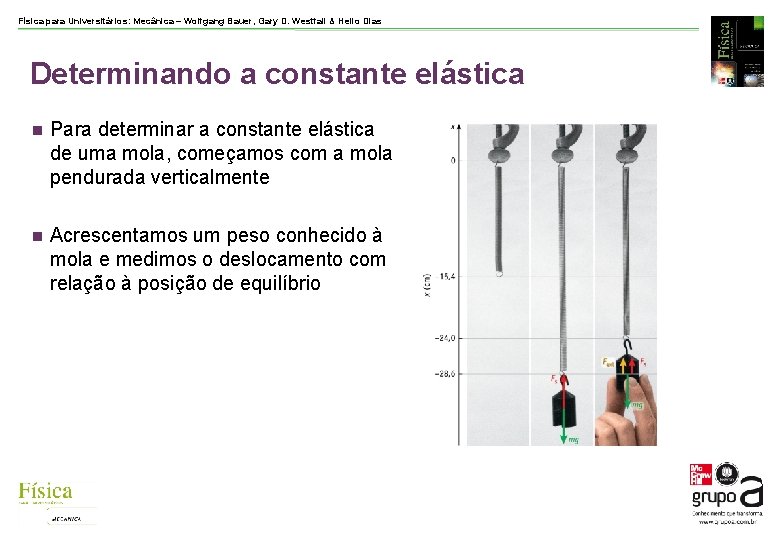 Física para Universitários: Mecânica – Wolfgang Bauer, Gary D. Westfall & Helio Dias Determinando