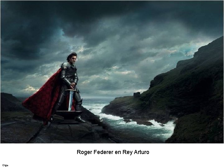 Roger Federer en Rey Arturo Olga 