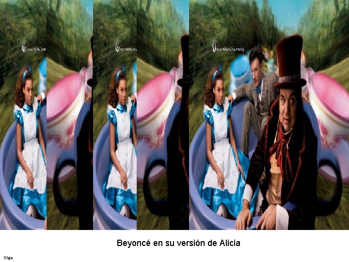 Beyoncé en su versión de Alicia Olga 