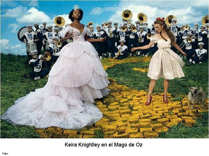 Keira Knightley en el Mago de Oz Olga 