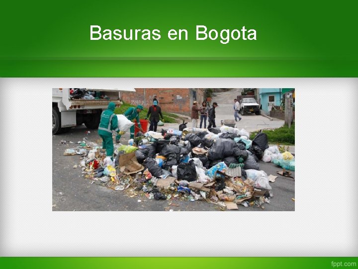 Basuras en Bogota 