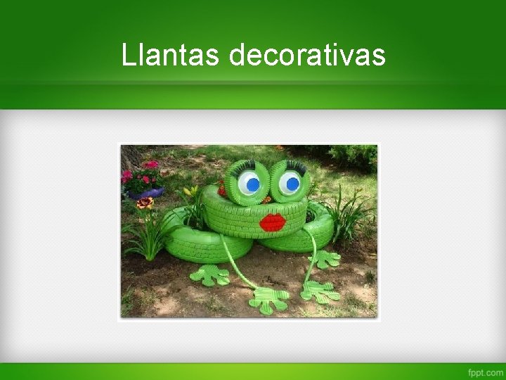 Llantas decorativas 