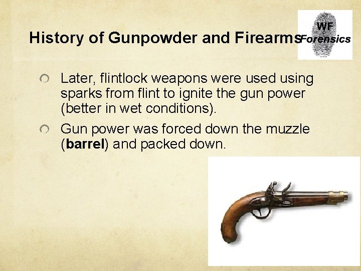 Ballistics History of Gunpowder and Firearms The Chinese