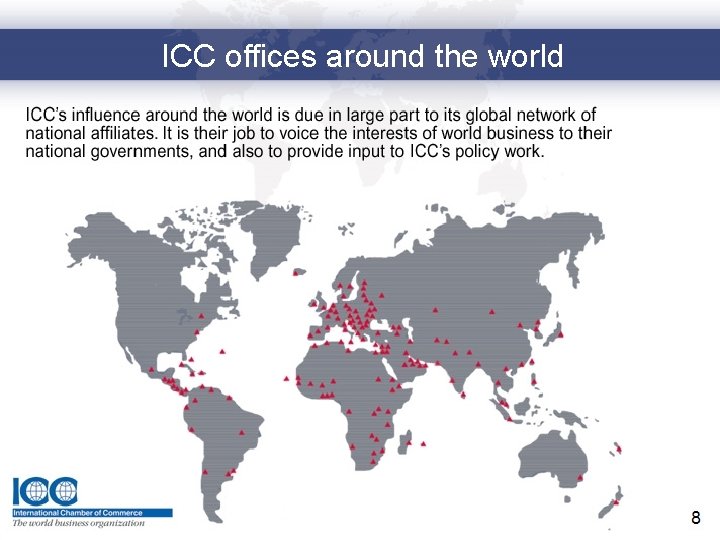 ICCs mission ICC was created in 1919 by