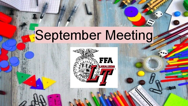 September Meeting 