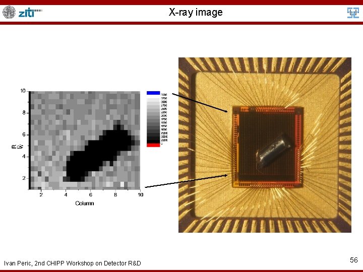 X-ray image Ivan Peric, 2 nd CHIPP Workshop on Detector R&D 56 