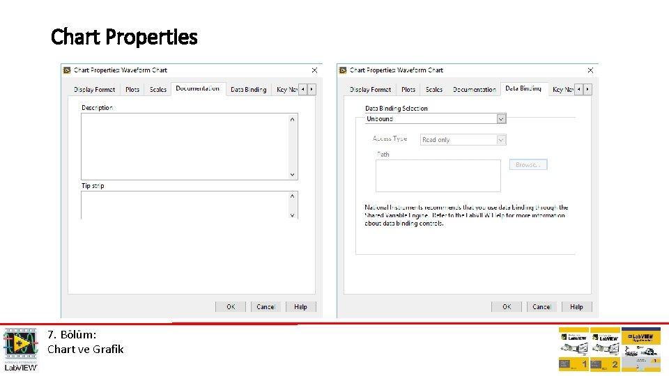 Chart Properties 7. Bölüm: Chart ve Grafik 