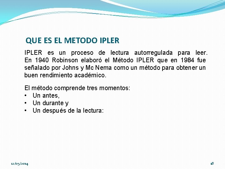 QUE ES EL METODO IPLER es un proceso de lectura autorregulada para leer. En