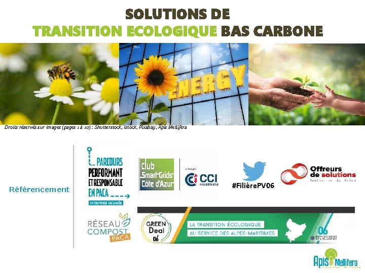 SOLUTIONS DE TRANSITION ECOLOGIQUE BAS CARBONE Prsent par