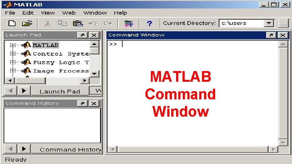 MATLAB Command Window 