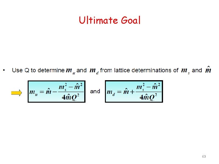 Ultimate Goal 63 