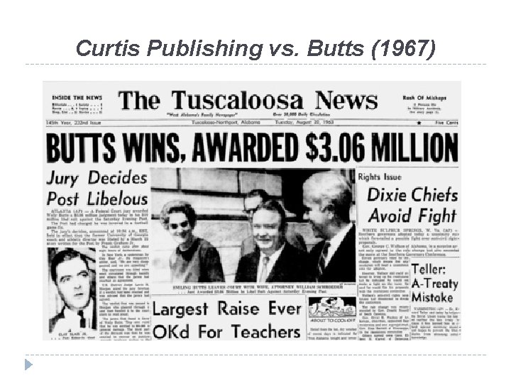 Curtis Publishing vs. Butts (1967) 