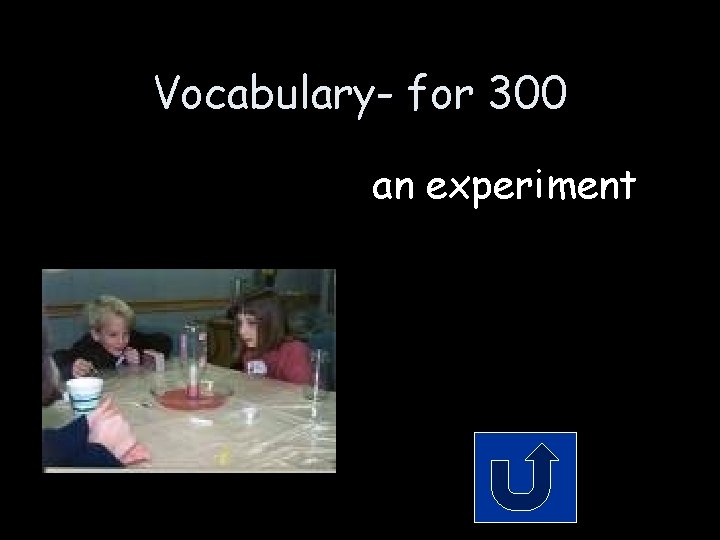 Vocabulary- for 300 an experiment 