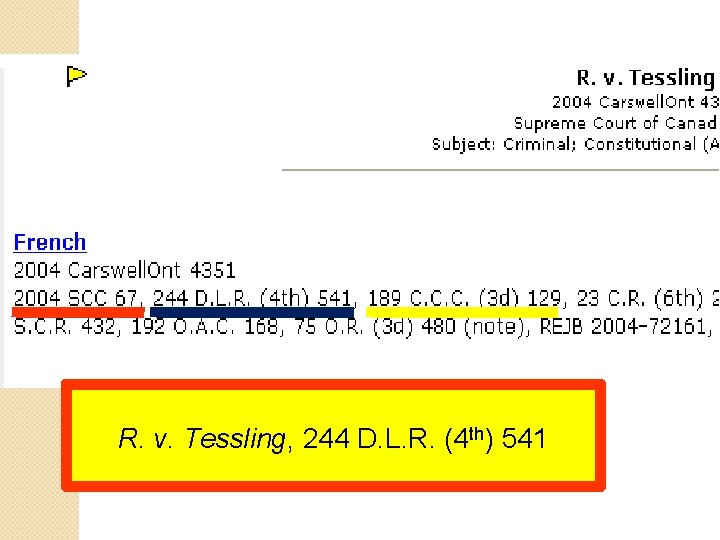 R. v. Tessling, 244 D. L. R. (4 th) 541 