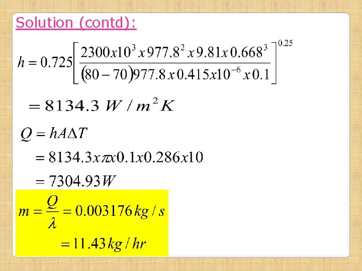 Solution (contd): 