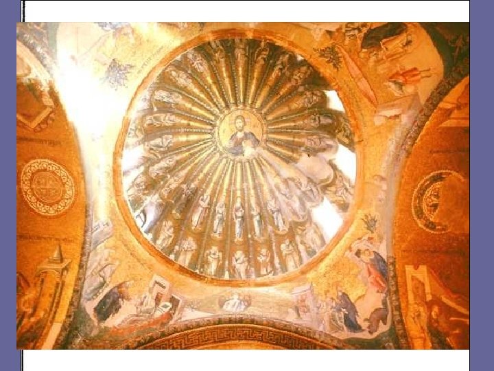  • Los bizantinos adoptaron un método más armonioso y de mayor continuidad espacial: