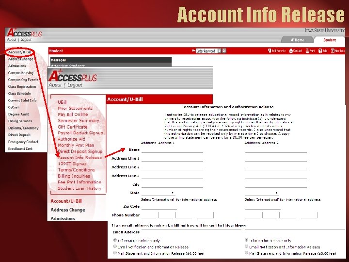 Account Info Release 
