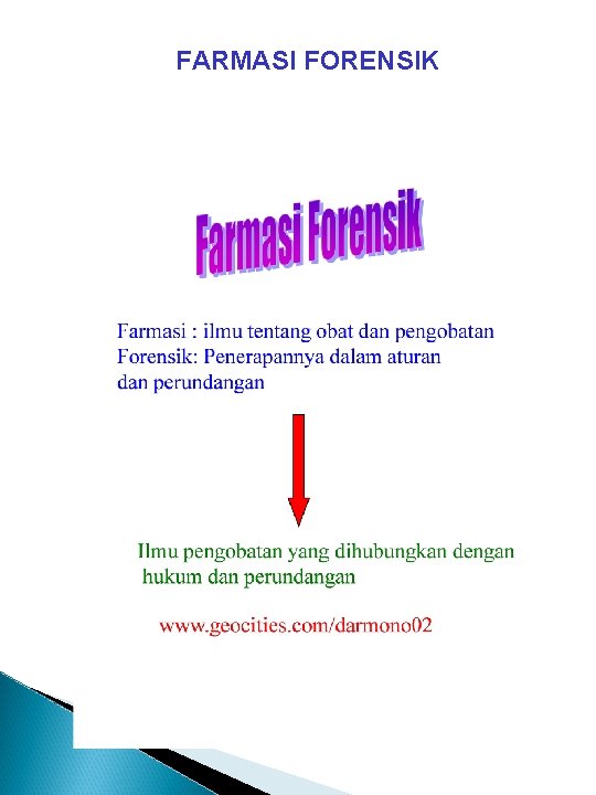 FARMASI FORENSIK 