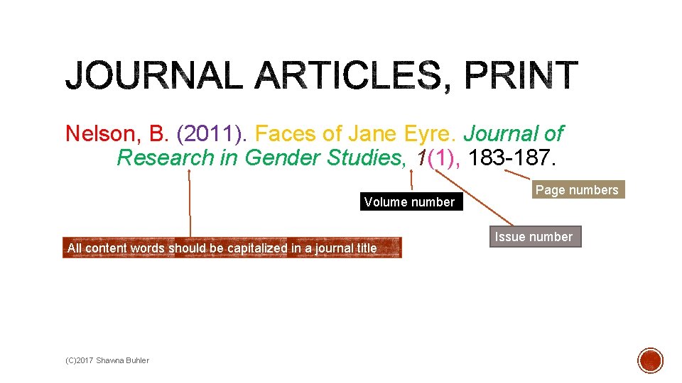 Nelson, B. (2011). Faces of Jane Eyre. Journal of Research in Gender Studies, 1(1),