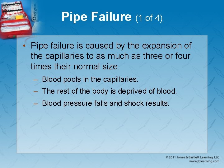 Pipe Failure (1 of 4) • Pipe failure is caused by the expansion of