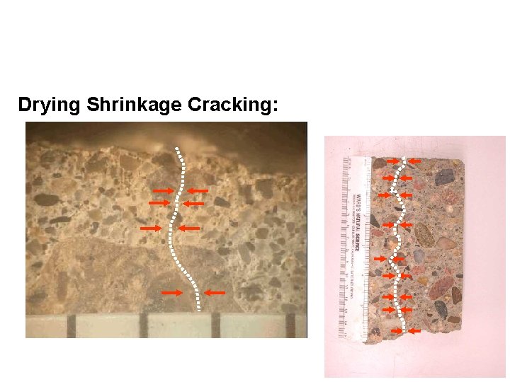 Drying Shrinkage Cracking: 