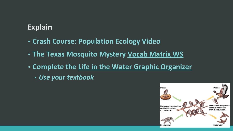 Population Biology 2015 2016 MS MCCABE UNIT 2