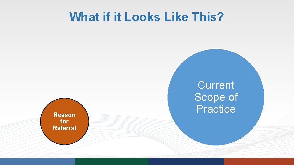 What if it Looks Like This? Reason for Referral Current Scope of Practice What if it Looks Like This? Reason for Referral Current Scope of Practice