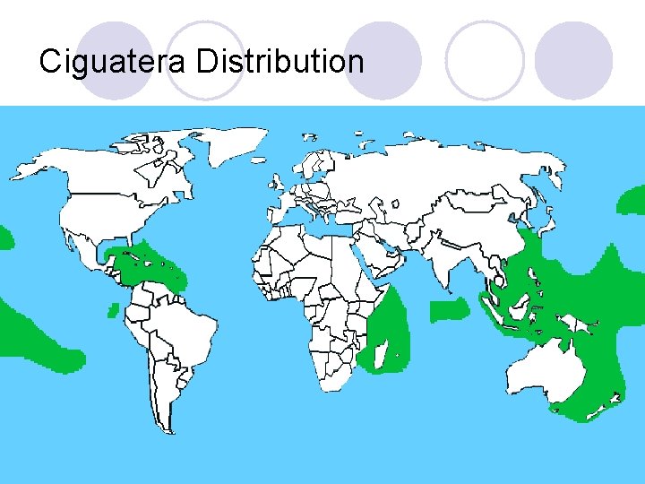 Ciguatera Distribution 