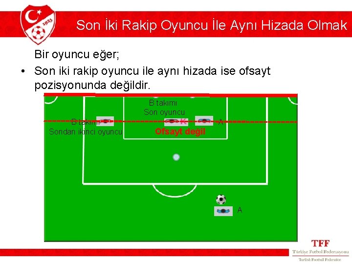 Son İki Rakip Oyuncu İle Aynı Hizada Olmak Bir oyuncu eğer; • Son iki