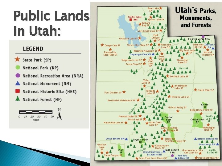 Public Lands in Utah: 