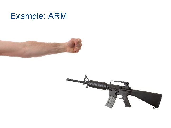 Example: ARM 