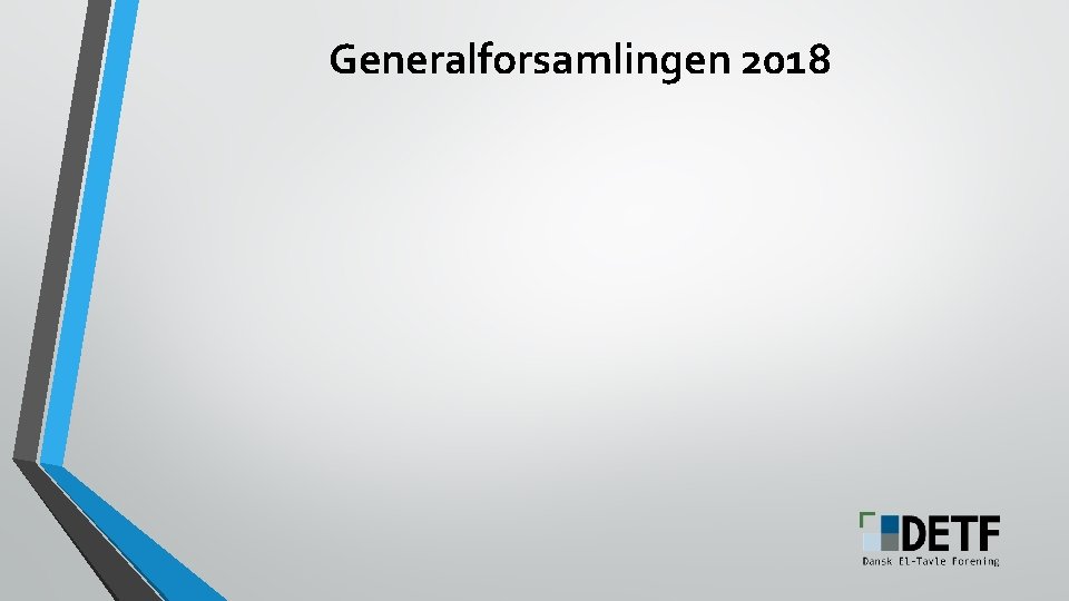 Generalforsamlingen 2018 